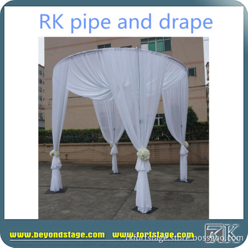 Aluminum Pipe and Drape/pop up Wedding Backdrop Decoration stand